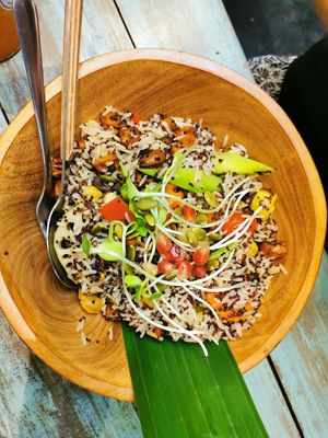 Quinoa salad at Mango in Bangkok