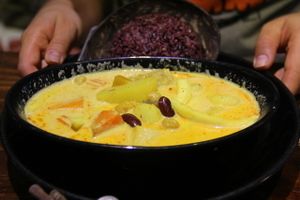 Massaman curry.  at Mango in Bangkok