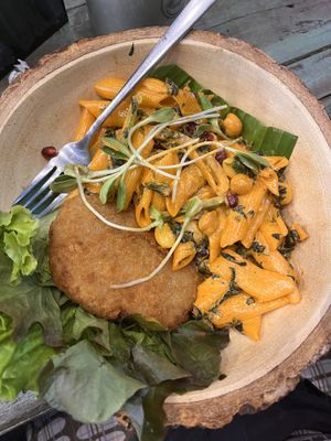 Cajun Chick’n Pasta  at Mango in Bangkok