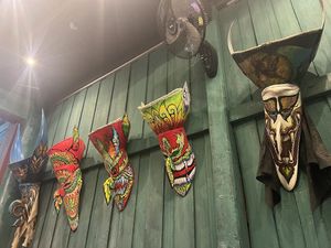 Interior of cafe   at Mango in Bangkok