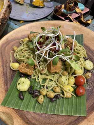 Pesto sauce Pasta  at Mango in Bangkok