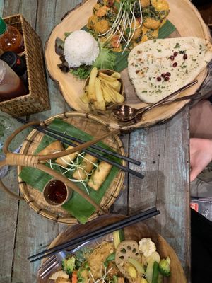Vegan Garlic Butter Chicken 🤌🏼🤌🏼  at Mango in Bangkok