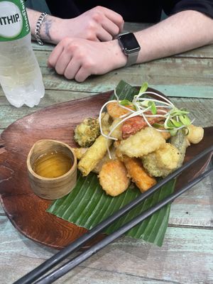 Raw veggies   at Mango in Bangkok