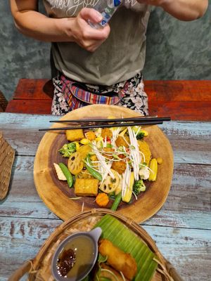 Pad thai at Mango in Bangkok