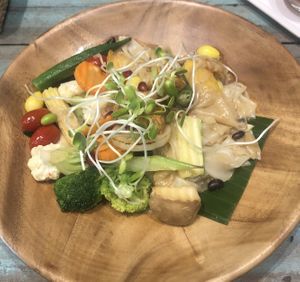 Pad see ew (vegan)  at Mango in Bangkok