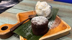 Lava Cake  at Mango in Bangkok