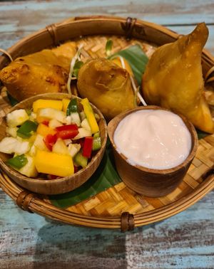 Samosa at Mango in Bangkok