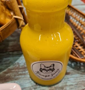 Mango juice at Mango in Bangkok