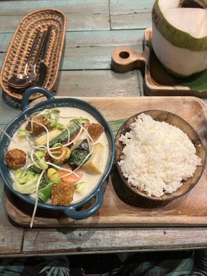 green curryy  at Mango in Bangkok