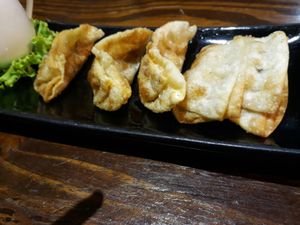 Veggie Gyoza at Mango in Bangkok