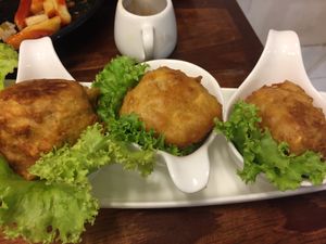 Shao mai at Mango in Bangkok