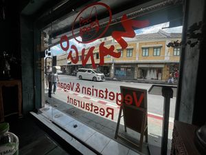 Store sign  at Mango in Bangkok