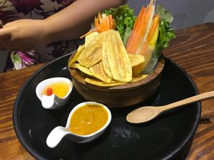 Fresh roll at Mango in Bangkok