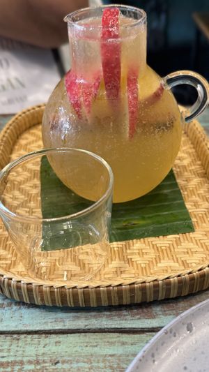 Apple ciderr vinegar  at Mango in Bangkok