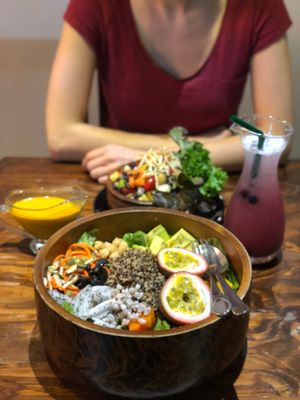 Buddha Salad (totally awesome!!!) at Mango in Bangkok