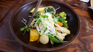 Pad Thai Mango style at Mango in Bangkok