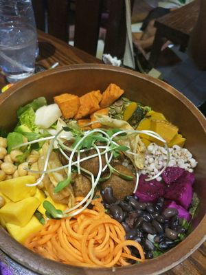 Falafel salad at Mango in Bangkok