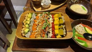 Vegan Tempeh Cobb Salad Mango Style at Mango in Bangkok