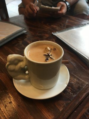 Coconut chai  at Mango in Bangkok