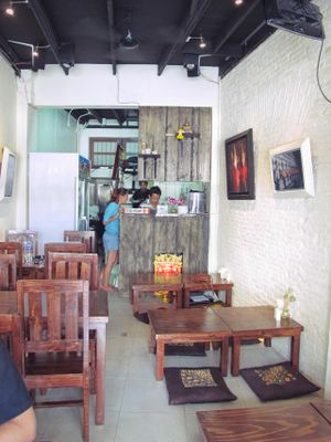 mango inside.  at Mango in Bangkok