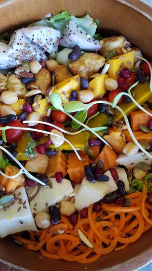 Tempeh Salad at Mango in Bangkok