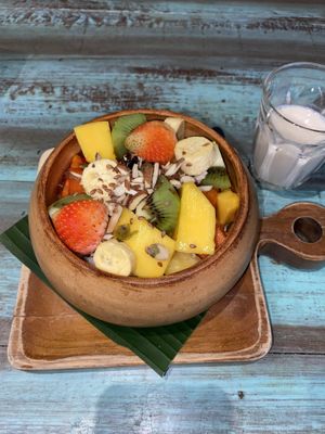 Fruit muesli at Mango in Bangkok