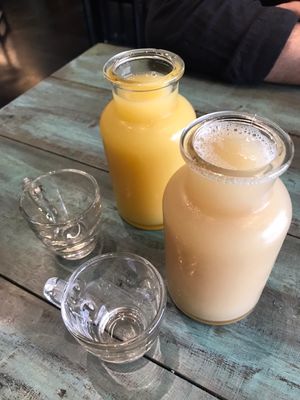 Ginger and Passionfruit Kombucha at Mango in Bangkok