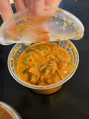 Veggie curry  at Himalayan Kitchen in Honolulu