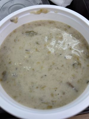 Amazing chowder!  at Heavenly Veggies in Guam