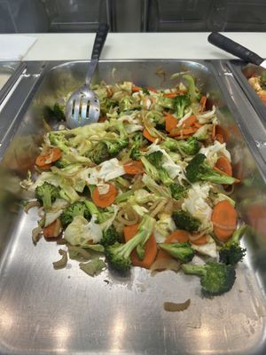 Stir fried veggies   at Heavenly Veggies in Guam