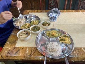 Mostly vegan , just some menu that vegetarian .  at Buddha's Kitchen, Vegetarian Food - ครัวพุทธะรักษา อาหารเจ in Pak Chong