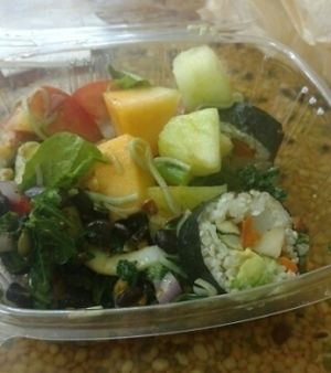 salad bar at Green Symphony in New York City