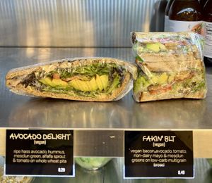 Sandwiches  at Green Symphony in New York City