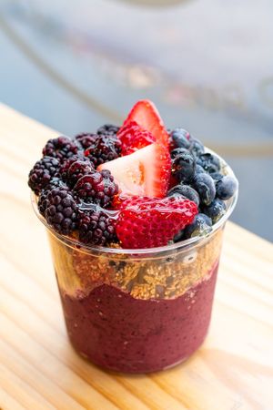 Our delicious Nothing But Berry Bowl!  at B Juiced in Ferguson