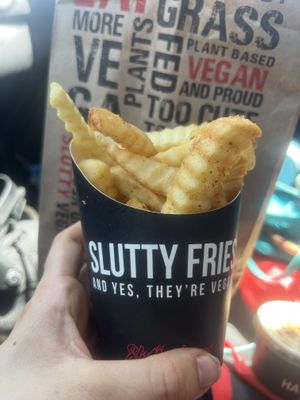 Slutty Fries  at Slutty Vegan in Brandon
