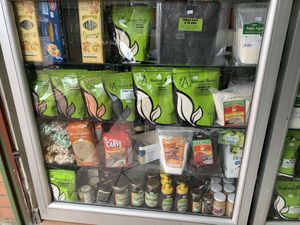 Harinas at La Lunada Tienda Vegetariana in Bogota