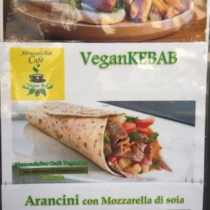 Vegan Kebab at AbracadaBar in Catania