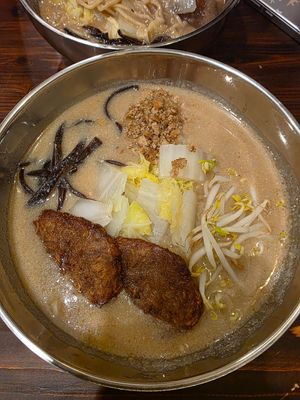 Miso ramem at AKAMOMO in Tangerang