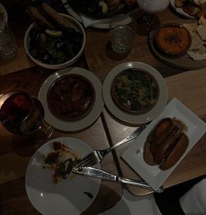 vegan tapas  at Barcelona Wine Bar in Pittsburgh