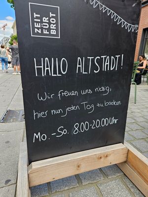  at Zeit für Brot in Dusseldorf