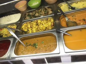 Food at Jagannath - Kuznetsky Most in Moscow