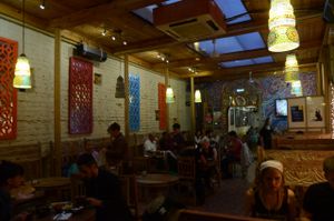 Dining area at Jagannath - Kuznetsky Most in Moscow