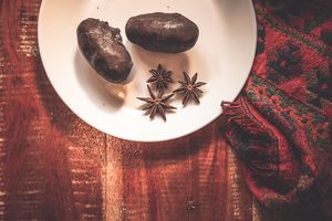 Веганское угощение "Баунти"  at Jagannath - Kuznetsky Most in Moscow