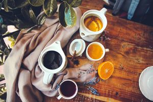 Согревающие, авторские чаи от барист Джаганната  at Jagannath - Kuznetsky Most in Moscow