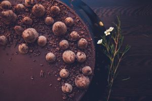 Шоколадный торт для сладкоежек  at Jagannath - Kuznetsky Most in Moscow