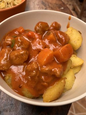 curry at Jagannath - Kuznetsky Most in Moscow