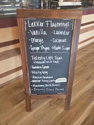  at Lekker Coffee and Baking Co in Palmer