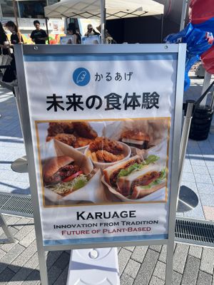 Karuage! So crispy and comes with 4.   at Natureverse Kitchen in Osaka