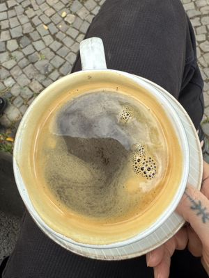 americano  at Café Boxenstopp in Cologne