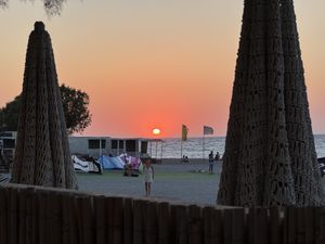   at Sunset Beach Bar & Restaurant in Rhodes